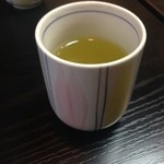 吾妻 - まずはお茶です