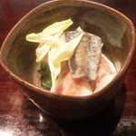 りょうりや 御旅屋 - 無花果と秋刀魚