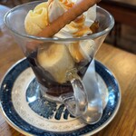 ADOOR - ゼリーとバナナのパフェ