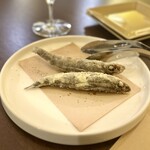 osteria enato - 〇メヒカリのセモリナフリット