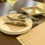 osteria enato - 〇メヒカリのセモリナフリット