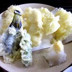 永田ドライブイン - ボリュームたっぷりのいか天！(2014,08/24)