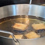 旬彩 天ぷら 心来(しんら） - 低温で30分以上かけて揚げる薩摩芋。でんぷんが糖質に変化してとても甘ぁ～イお芋になります ♡♡