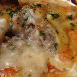 花・ふらんす食堂やまもと - スペシャルランチ(¥1,680)　豆乳クリームソースの煮込みハンバーグ（ハーフ）