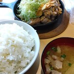 サッポロトンテキ - ハーフトンテキ定食