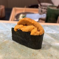鮨 さいとう はなれ NANZUKA - つぶつぶ。海苔もよき