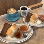 ブラウンサウンドコーヒー - モーニングコーヒーセット　900円