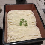 黒豚料理 あぢもり - 特製手延細うどん