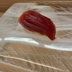 鮨処 暁 -akatsuki- - やま幸の鮪赤身、間の海苔がいい