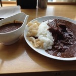 ピッコロ あべのハルカスダイニング店 - ビーフカリーご飯とルーを大盛りにしたら･･･