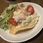 十六夜 - タコスシェルに詰めたメキシカンポテトサラダ