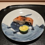 礒田 - 料理写真:稲取のキンメダイ、塩焼き