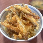 郷土料理　奈辺久 - 料理写真:★わかさぎ天丼（ご飯ハーフ）