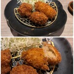 黒豚料理 あぢもり - 黒豚一口ヒレかつ＆黒豚コロッケ