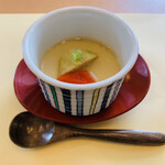 まごの店 - 花御膳1600円の茶碗蒸し