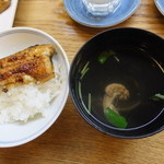 かぶと - 蒲焼ごはんと肝吸い