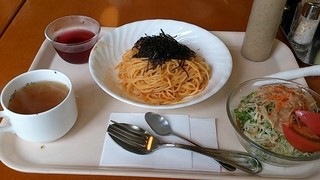 カフェ・プリムラ - 「和風明太子スパセット」（900円）