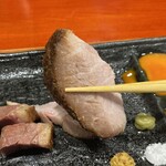 中華そば 鴨福 - ガリシア栗豚肩ロース