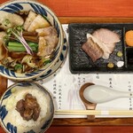 中華そば 鴨福 - 上から