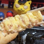 美味亭松原店 - ちくわ天、にゅ〜〜ん！