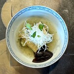 よし澤 - ◉煮物(熊本の赤茄子、うなぎ、山椒、キクラゲ)
