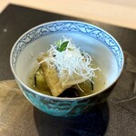 よし澤 - ◉煮物(熊本の赤茄子、うなぎ、山椒、キクラゲ)