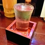 酒肴商店 アジト - 獺祭（もちろん冷）