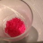 レフェルヴェソンス - 赤紫蘇のシャーベット