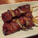 たぬきや - 焼鳥(鶏レバー)