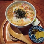 たぬきや - 鯛茶漬け(漬物付き)