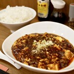 中華マオ - 麻婆豆腐＋ご飯