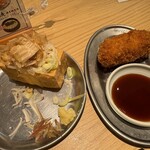 焼売のジョー - 厚揚げとカニクリームコロッケ