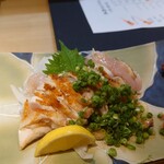 京だる - 鶏たたきアップ