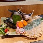 京だる - カワハギの生き造り