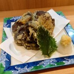 京だる - きくらげの天ぷら