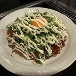 もんじゃお好み焼き大和 - ネギ爆弾