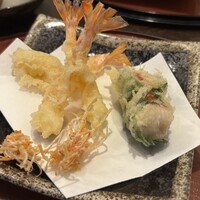 天ぷらふく西 禅と匠 - 6000円コース最初の天ぷら