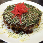 Hiroshima Okonomiyaki Teppanyaki Shouchan - 肉玉ソバ