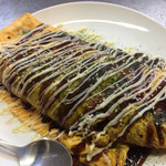 Hiroshima Okonomiyaki Teppanyaki Shouchan - ソバ飯オムライス