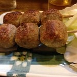 つくね♡  二十代後半、福岡常駐時代に週4回以上通った屋台。アタシの背脂はこのつくねがベースとなっている。