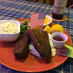 マンチーズ・ダイナー - ポークリブの全容 2014/07(10th)