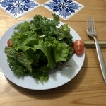 アクアヴィータ - ランチの無農薬野菜のサラダ