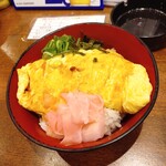 大富豪 - だしオム丼@380