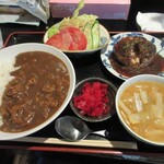 おいしい台所12カ月 - 旨辛ビーフカレー定食1,000円