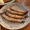 炉ばた - 本シシャモ 手前が雌