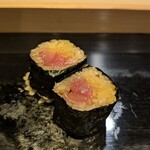 戸越銀座 鮨 ばんど - 追加注文 トロタク巻