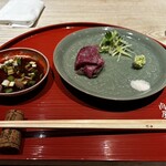 肉屋 田中 - 神戸牛のたたき