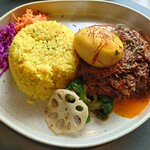 カレー キッチン オニオン - 無水チキンカレー(1300円)