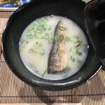 美加登家 - 白味噌に浮かぶ鮎