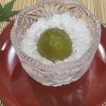 美加登家 - 青梅の甘露煮のアップ